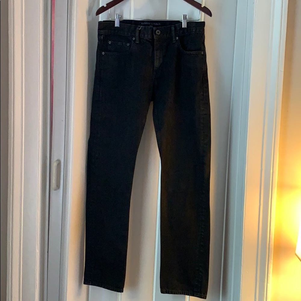 Banana republic jeans worn once. Great condition